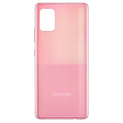 Avizar Cache Batterie Samsung Galaxy A51 Façade Arrière de Remplacement rose