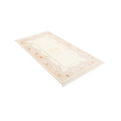 Vidal Tapis de laine 152x81 beige Darya