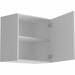 Atma OSLO Meuble haut 1 porte - Blanc - L 60 x P 36 x H 58 cm