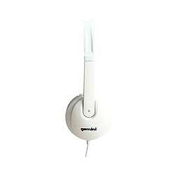 Casque DJ, Gemini DJX-200W, isolation impressionnante, Design et finition épurée, haut-parleurs dynamiques de 40 mm