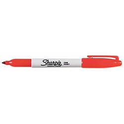 Avis Marqueur permanent Sharpie pointe fine ogive coloris rouge