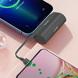 Avis Batterie de Secours 6000mAh Double Connectivité USB C et Lightning LinQ Noir