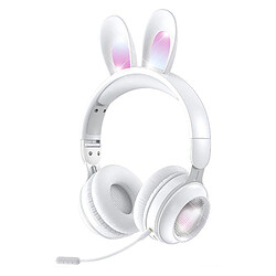 Yonis Casque Audio Sans Fil Oreilles De Lapin Vert