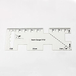 Avis Clair Acrylique Quilting Modèle Bricolage Couture Coupe Dessin Règle Outils