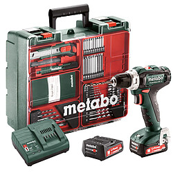 Perceusevisseuse sansfil Metabo Powermaxx BS 12 12 V 2 batteries 2 Ah chargeur coffret