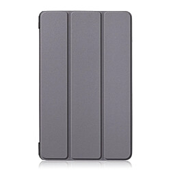 Etui en PU triple pli avec support gris pour votre Huawei MediaPad M5 Lite 8