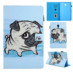 Etui en PU Animal Series porte-cartes shar pei pour votre Samsung Galaxy Tab A 10.5 (2018) T590 T595 T597