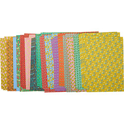 Ac-Deco Lot de 96 feuilles de papier - Everyday - 21 x 29,7 cm - Multicolore