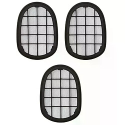 3Pcs Filtre À Vide pour Philips FC6812 FC6813 FC6822 FC6823 FC6826 FC6901 FC6902 FC6903 FC6904 Kit D'accessoires