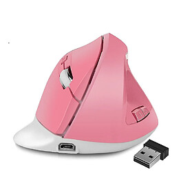 Universal Souris sans fil ergonomique 1600DPI USB rechargeable 2,4 GHz souris verticales optiques