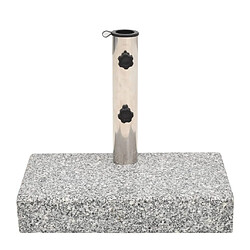 Avis vidaXL Socle de parasol Granite rectangulaire 25 kg