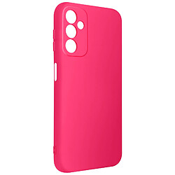 Avizar Coque pour Samsung Galaxy A14 4G et 5G Semi-rigide Soft-touch Fast Cover Fuchsia