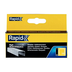 RAPID Agrafes N°13/10 en fil fin 2500 pcs