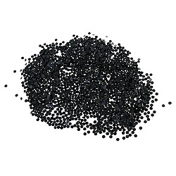 20 Gross / 2880 Pcs Hot Fix Pierres De Strass Flatback Fer Sur 3mm - Noir pas cher