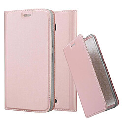 Cadorabo Coque Motorola MOTO C Etui en Rose