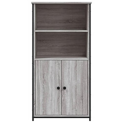 Acheter vidaXL Buffet haut sonoma gris 62x36x121,5 cm bois d'ingénierie