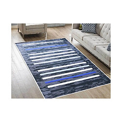 Mani Textile Tapis Rayures Noir