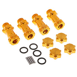 Avis Métal 17mm Hex Hub 30mm Extension Extension plus long combinateur pour voiture RC orange