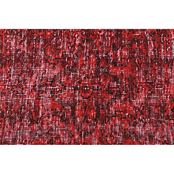 Vidal Tapis de laine 218x165 rouge Ultra Vintage pas cher