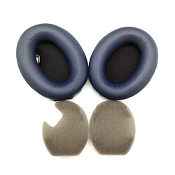 GUPBOO Coussinets d'oreille, Oreillette de Remplacement pour SONY Accessoires Sony WH-1000XM4 cache-oreilles bleus (avec coton tuning)