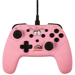 Manette Licorne Unik Be Love - KONIX - Switch - Rose