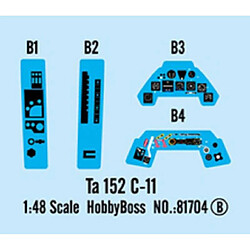 Acheter Hobby Boss Maquette Avion Ta 152 C-11