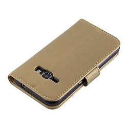 Avis Cadorabo Coque Samsung Galaxy J1 2016 Etui en Marron