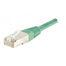 Abi Diffusion Cordon RJ45 catégorie 5e F/UTP vert - 0,5 m