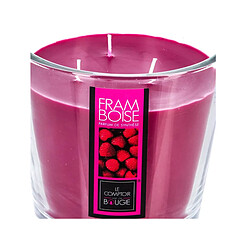 Atmosphera, Createur D'Interieur Bougie parfumée 3 mèches Ø 13,5 cm - Framboise - Atmosphera