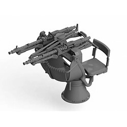 Icm Zwillingssockel 36 Wwii German Anti-aircraft Machihe Gun Mount - Accessoire Maquette