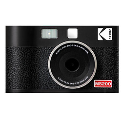 Kodak Imprimante MS200 - Impression 2.1x3.4, iOS/Android, Haute Qualité, Résiste à l'Eau / Empreintes, Cartouche Tout-en-Un - Noir - Noir