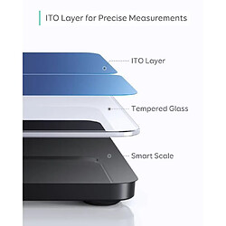 EUFY T9147 - Balance connectée digitale - Bluetooth - 14 mesures - Jusque 16 utilisateurs - Bleu