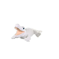 Wild Republic Alligator Blanc en Peluche, Animal en Peluche, Jouet en Peluche, cadeaux pour Enfants, cuddlekins 12 Pouces