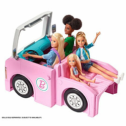 Avis Mattel Barbie Mobilier Camping-Car de Rêve 3-en-1 pour poupées