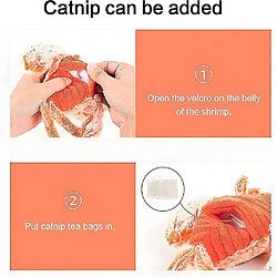 Acheter Animaux De Compagnie Chat Chien Flopping Homard Motion Activated Moving Toys Usb Charging Nouveau