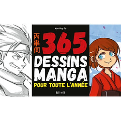 365 dessins manga pour toute l'année - Occasion