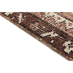 Avis Vidal Tapis de laine 201x114 beige Ultra Vintage