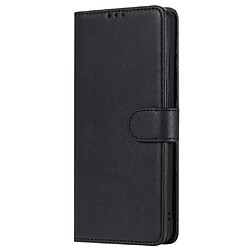 Etui en PU rabat détachable 2 en 1 avec support noir pour votre Samsung Galaxy A71