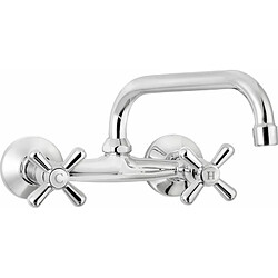 Deante BOS_050D SYMETRIO Robinet de lavabo Mural, Chrome