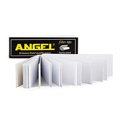 Box de 50 carnets de filtres à cigarette carton Angel perforés