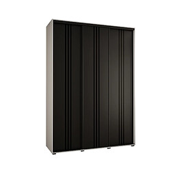 Abiks Meble Armoire DAVOS 6 À Portes Coulissantes 235,2/180/45 3 Portes