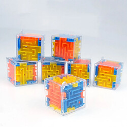 Wewoo 3 PCS 3D Cube Maze Jouet Soulagement Du Stress Jouets D'éducation Précoce