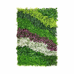 Ibergarden Kit de jardin vertical Fleurs Campagne Multicouleur Plastique 100 x 5 x 150 cm (8 Unités)