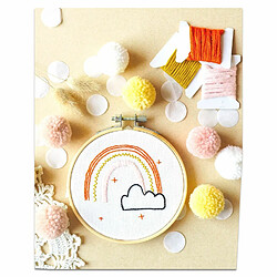 Acheter Youdoit Coffret DIY - Broderie décorative - Arc-en-ciel