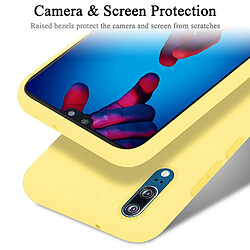 Cadorabo Coque Huawei P20 Etui en Jaune pas cher