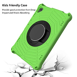 Coque en TPU avec béquille et bandoulière vert pour votre Lenovo Tab M10 FHD REL TB-X605FC/TB-X605LC 10.1 pouces