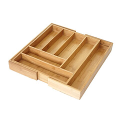 Acheter Mendler Range-couverts HWC-B20, organisateur de tiroir, bambou extensible 35-58x45cm