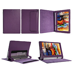 Xeptio Housse Lenovo Yoga Tablet 3 10 pouces violette avec stand