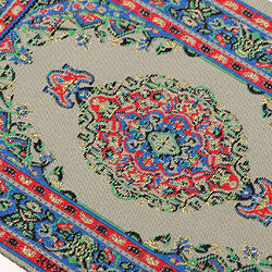 Tapis sol style turc revêtement maison de poupée pas cher