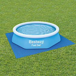 Avis Sol protecteur pour piscine démontable Bestway 335 x 335 cm (1 Unité)